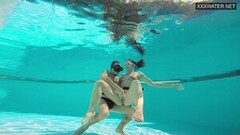 Studs film couple Sasalka and Jason underwater nailing Thumb