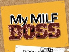 WANKZ- Female Boss Finds Hard Cock In Office Thumb