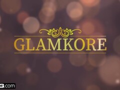 Glamkore - Morgan Rodriguez Sensual Lingerie Striptease for her husband Thumb