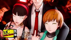 chie and yukiko fuck with adachi, persona 4 Thumb