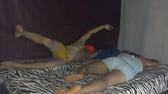 MADRASTRA E HIJASTRO SE DAN UN DESCANSO EN LA CAMA Y LUEGO LLEGA UN FANTASMA PARA HACER TRAVESURAS JUNTOS!! EL FANTASMA SE FOLLA AL MACHO Y A LA HEMBRA. PORNO REAL CASERO. 2 Thumb