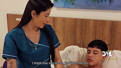 FREE - Physiotherapist Salome Gil receives my cum in her mouth - Self Blowjob - Danner Mendez - Thumb