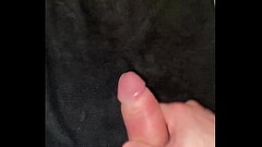 Big uncut dick tug and cum Thumb