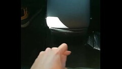 Dildoing my ass in the car Thumb