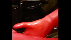 Today is it Red / Red Latex Gloves dreamofevolutionvip Thumb