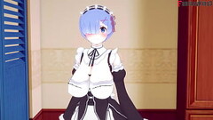 Rem boobjob Sucking and fucking | 1 | big boobs maid Re: Zero | Watch the full and POV version on Sheer or PTRN: Fantasyking3 Thumb